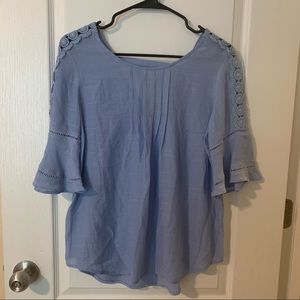 New directions linen style work blouse